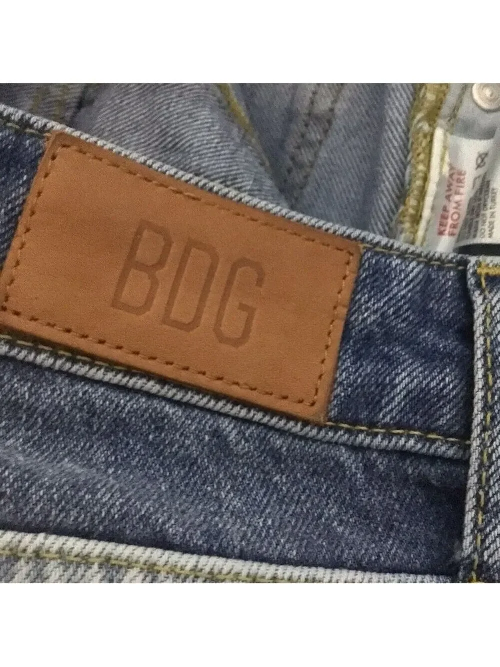 BDG Urban Outfitters Jessye streetwear /festival patchwork Jeans 27